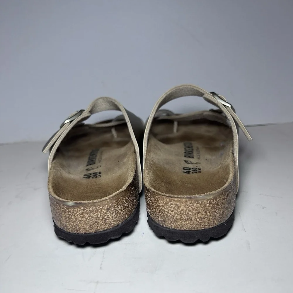Birkenstock Mayari Regular Fit Birko Flor Graceful Taupe US Women's 9 EU 40